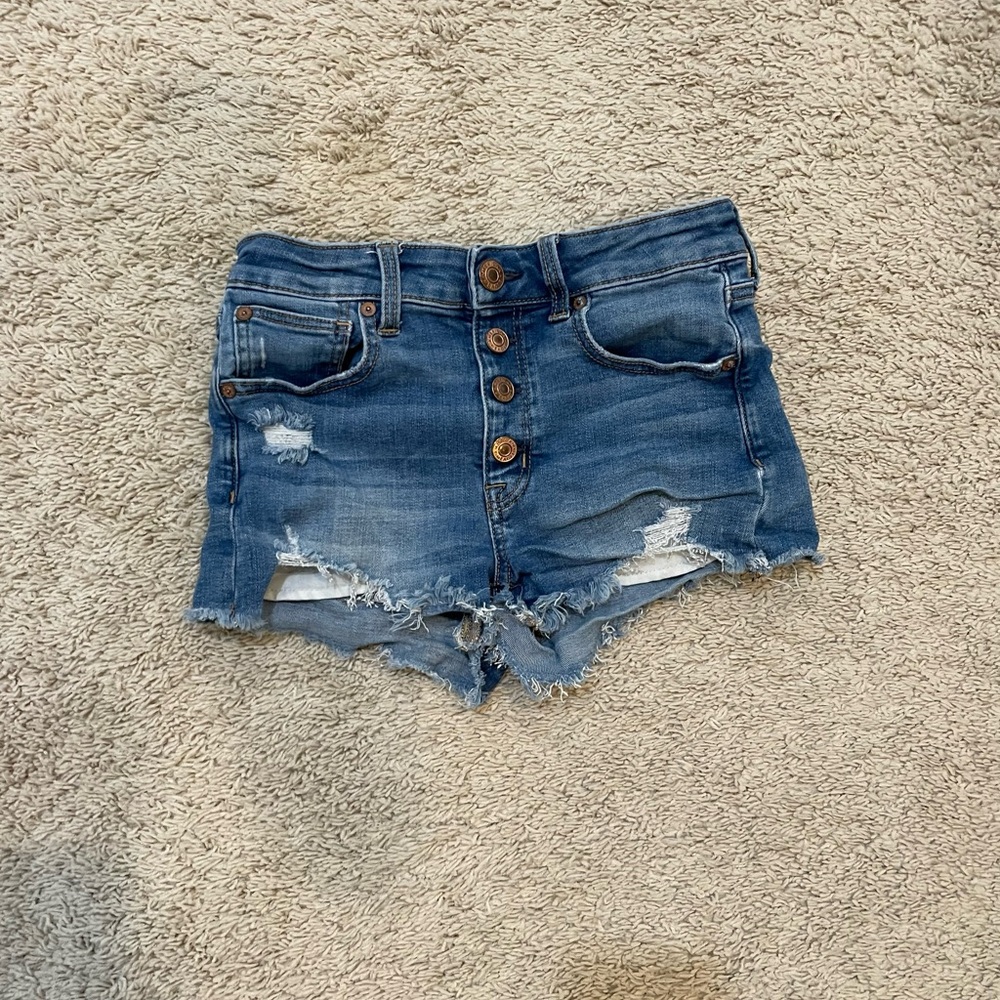 American Eagle outfitters Skinny Jeans with Distressed Details - Picture 2 of 6
